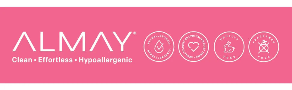 ALMAY BIODEGRADABLE LONGWEAR & WP EYE MAKEUP REMOVER PADS 80 CT .