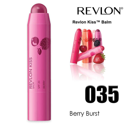 KISS BALSAMO LABIOS BERRY BURST 035  REVLON