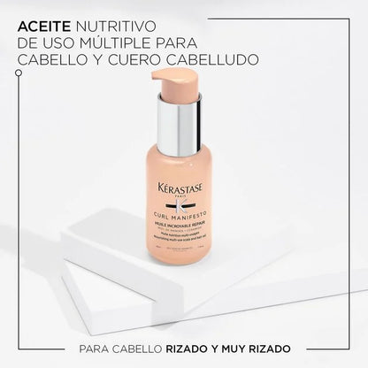 Huile Sublime Repair 50ml  Curl Manifesto  KERASTASE