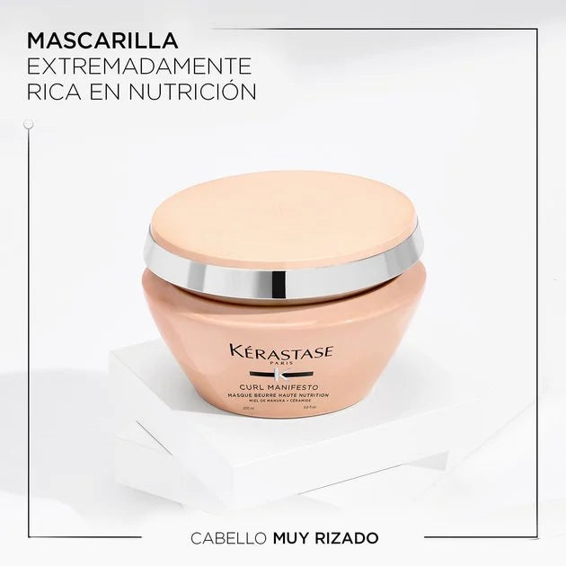 Masque Beurre Haute Nutrition Curl Manifesto 500ml KERASTASE