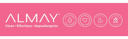 ALMAY BIODEGRADABLE LONGWEAR & WP EYE MAKEUP REMOVER PADS 80 CT .
