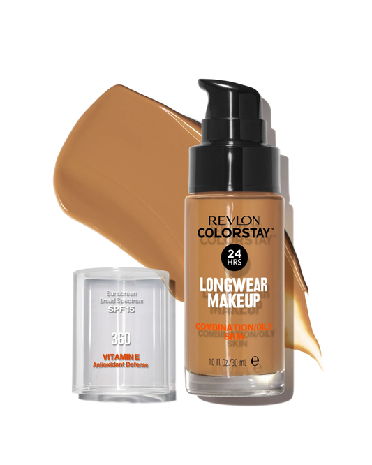 REVLON COLORSTAY MAKEUP CMB/OILY SPF15 360 GOLDEN CARAMEL