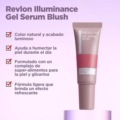 ILLUMINANCE GEL SERUM BLUSH STRIKING ROSE 120  REVLON