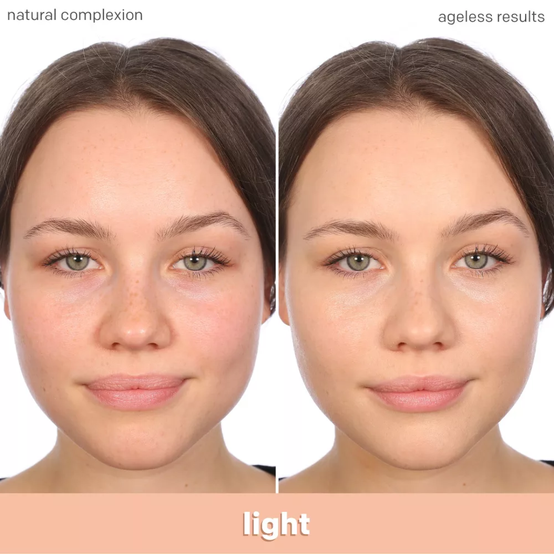ALMAY SMART SHADE AGELESS FOUNDATION  LIGHT 100