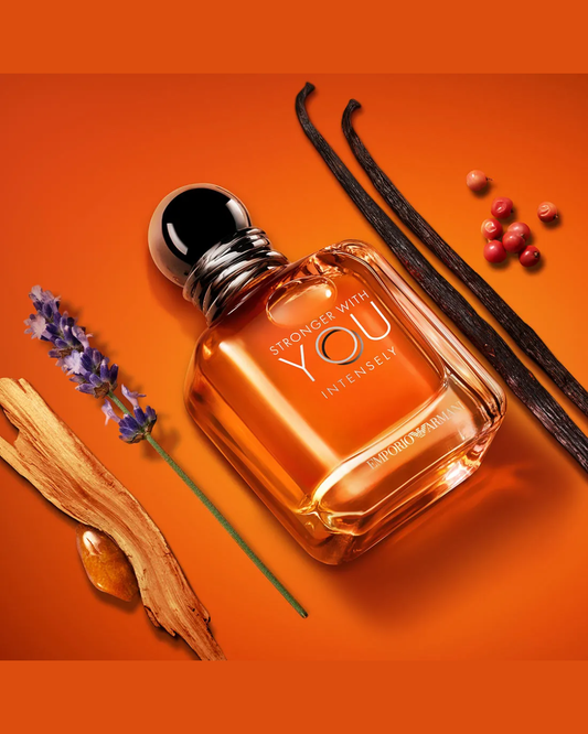 SET ARMANI STRONGER WITH YOU INTENSLY EDP INTENSELY  V50ML + SG75