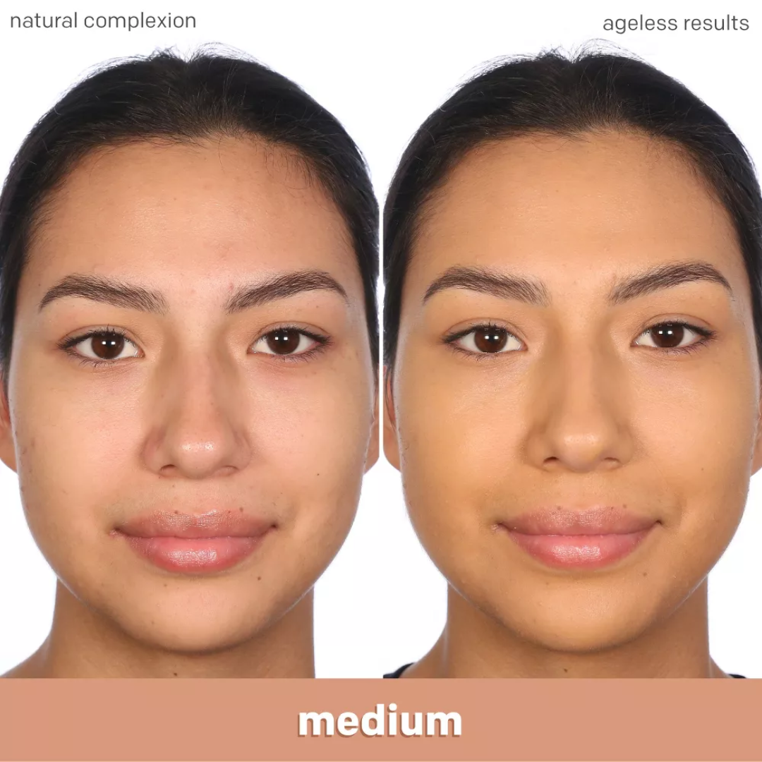 ALMAY SMART SHADE AGELESS FOUNDATION  MEDIUM 300