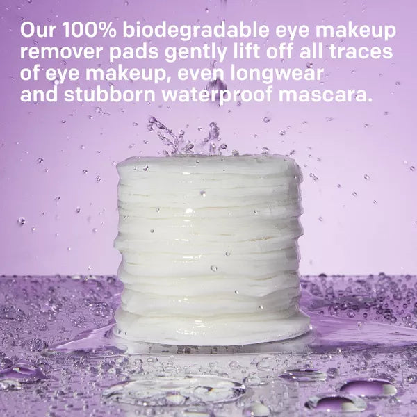ALMAY BIODEGRADABLE LONGWEAR & WP EYE MAKEUP REMOVER PADS 80 CT .