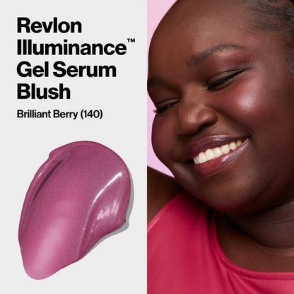 ILLUMINANCE GEL SERUM BLUSH BRILLIANT BERRY 140  REVLON