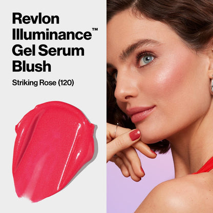 ILLUMINANCE GEL SERUM BLUSH STRIKING ROSE 120  REVLON