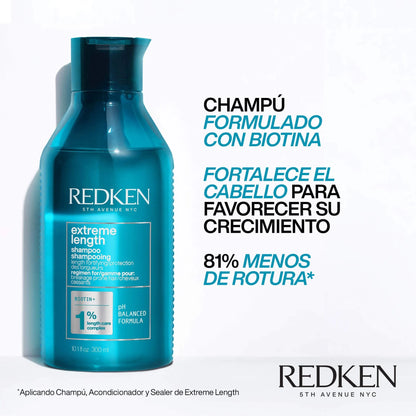 REDKEN EXTREME LENGTH SHAMPOO 300ML