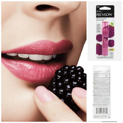 KISS BALSAMO LABIOS BERRY BURST 035  REVLON